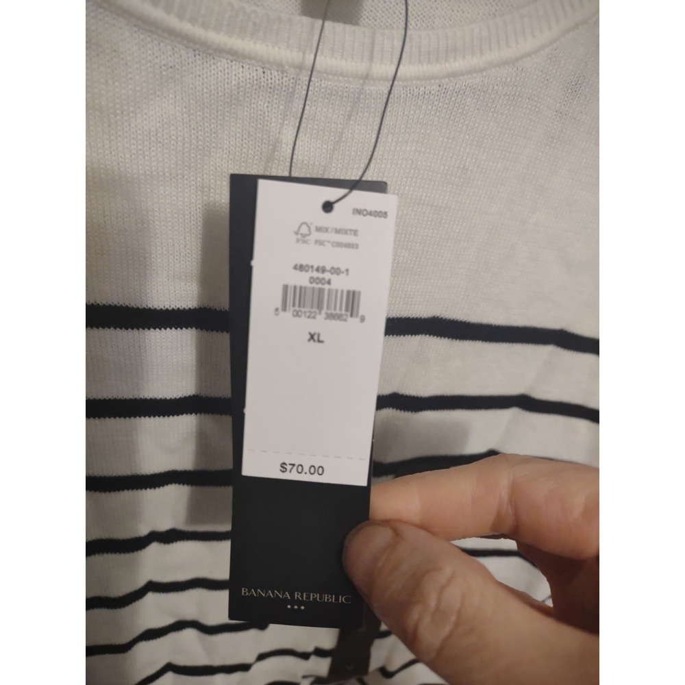 Banana Republic Factory Forever Sweater XL Preppy Classic Minimalist‎ Office - Picture 4 of 7